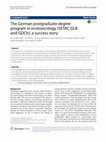 Research paper thumbnail of The German postgraduate degree program in ecotoxicology (SETAC GLB and GDCh): a success story