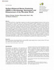 Research paper thumbnail of Surface-Enhanced Raman Scattering (SERS) in Microbiology: Illumination and Enhancement of the Microbial World