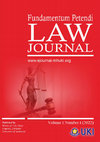 Research paper thumbnail of Fundamentum Petendi Law Journal