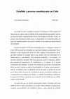 Research paper thumbnail of Estallido y proceso constituyente en Chile