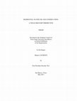 Research paper thumbnail of Residential Water Use and Conservation: A Texas Drought Perspective