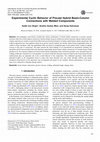 Research paper thumbnail of Experimental Cyclic Behavior of Precast Hybrid Beam-Column Connections with Welded Components