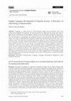 Research paper thumbnail of English Language Development in the Nigerian Society: A Derivative of Advertising Communications