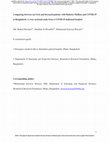 Research paper thumbnail of Comparing between survived and deceased patients with Diabetes Mellitus and COVID-19 in Bangladesh: A cross- sectional study from COVID-19 dedicated hospital