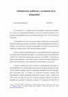 Research paper thumbnail of Globalización neoliberal y crecimiento de la desigualdad