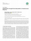 Research paper thumbnail of Isolated Native Tricuspid Valve Endocarditis in a Nonintravenous Drug User