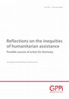 Research paper thumbnail of Reflections on the inequities of humanitarian assistance