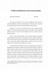 Research paper thumbnail of Neoliberal globalisation and growing inequality