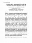 Research paper thumbnail of LongitudinaL ReadabiLity anaLysis of LetteR-to-shaRehoLdeRs PubLished by indian Listed banking ComPanies