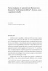 Research paper thumbnail of Tierras indígenas en la frontera de Buenos Aires durante la "modernización liberal". Avances, casos y agenda de estudio