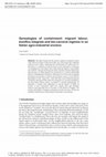 Research paper thumbnail of Genealogies of containment: migrant labour, bonifica integrale and bio-carceral regimes in an Italian agro-industrial enclave