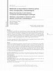 Research paper thumbnail of Midiendo la impunidad en América Latina: retos conceptuales y metodológicos