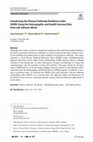 Research paper thumbnail of Introducing the Disease Outbreak Resilience Index (DORI) Using the Demographic and Health Surveys Data from sub-Saharan Africa