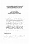 Research paper thumbnail of ANALISIS STRUKTURALISME LEVI-STRAUSS TERHADAP KISAH PEDAGANG DAN JIN DALAM DONGENG SERIBU SATU MALAM