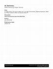 Research paper thumbnail of A Fragile Giant? The Future of New York in an Age of Uncertainty: Regional Resilience: What Is It? Does It Matter? What Can Be Done About It?