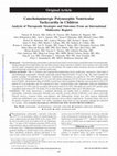 Research paper thumbnail of Catecholaminergic Polymorphic Ventricular Tachycardia in Children: An Analysis of Therapeutic Strategies and Outcomes from an International Multicenter Registry