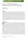 Research paper thumbnail of Economy of Tribulation: Translating Humanitarianism for an Islamic Counterpublic