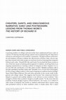 Research paper thumbnail of Cheaters, Saints, and Simultaneous Narrative: Early and Postmodern Lessons from Thomas More’s <i>The History of Richard III</i>