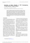 Research paper thumbnail of Evaluation of Waste Potential in TPST Bantargebang Through Modified Triangular Method