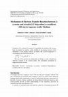 Research paper thumbnail of Mechanism of Electron Transfer Reaction between L- cysteine and tetrakis(2,2’-bipyridine)-μ-oxodiiron (III) ion in Aqueous Acidic Medium