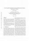 Research paper thumbnail of A novel parallel algorithm for Gaussian Elimination of sparse unsymmetric matrices