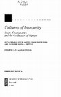 Research paper thumbnail of Cultures Of Insecurity: States, Communities, and the Production of Danger