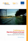 Research paper thumbnail of Trafficking along Migration Routes to Europe