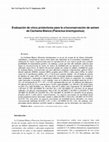 Research paper thumbnail of Evaluación de cinco protectores para la crioconservación de semen de Cachama Blanca (Piaractus brachypomus)