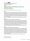 Research paper thumbnail of Sigilo profissional: conhecimento de alunos de medicina e médicos