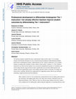 Research paper thumbnail of Professional Development to Differentiate Kindergarten Tier 1 Instruction: Can Already Effective Teachers Improve Student Outcomes by Differentiating Tier 1 Instruction?