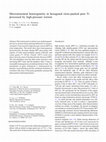 Research paper thumbnail of Microstructural heterogeneity in hexagonal close-packed pure Ti processed by high-pressure torsion