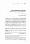 Research paper thumbnail of Purificando la tierra, colonizando el espíritu: conflicto armado y religiosidad en la mítica Marquetalia