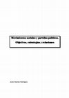 Research paper thumbnail of Movimientos sociales y partidos políticos. Objetivos, estrategias y relaciones