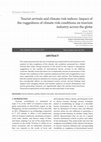 Research paper thumbnail of Tourist arrivals and climate risk indices Impact of the ruggedness of climate risk conditions on tourism industry across the globe