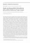 Research paper thumbnail of Język zawodowy polskich dziennikarzy jako problem badawczy. Uwagi wstępne // Professional language of Polish journalists as a research problem. Introductory remarks