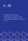 Research paper thumbnail of [open access] Australia's social and affordable housing sector: A resilient response to COVID-19