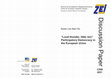 Research paper thumbnail of ZEI Discussion Paper C 266 / 2021 - Kwan Lok Alan Ho - "Loud thunder, little rain" Participatory Democracy in the European Union