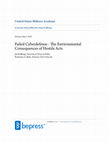 Research paper thumbnail of Failed Cyberdefense: The Environmental Consequences of Hostile Acts