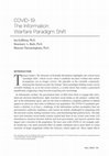 Research paper thumbnail of COVID-19: The Information Warfare Paradigm Shift