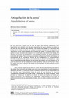 Research paper thumbnail of Aniquilación de la casta [traduccion de extractos de Annihilation of Caste de B. R. Ambedkar], en Eunomía, vol. 22