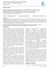 Research paper thumbnail of Body Immunity and Resistance to (COVID-19) Corona Virus