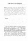 Research paper thumbnail of O corpo máscara do ator contemporâneo