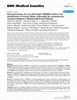 Research paper thumbnail of Characterization of a new full length TMPRSS3 isoform and identification of mutant alleles responsible for nonsyndromic recessive deafness in Newfoundland and Pakistan