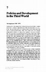 Research paper thumbnail of Policies and Development in the Third World