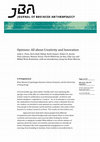 Research paper thumbnail of Opinions: All about Creativity and Innovation