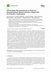 Research paper thumbnail of Oil-In-Water Microemulsions as Hosts for Benzothiophene-Based Cytotoxic Compounds: An Effective Combination