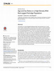 Research paper thumbnail of Age and Sex Ratios in a High-Density Wild Red-Legged Partridge Population