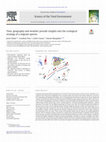 Research paper thumbnail of Time, geography and weather provide insights into the ecological strategy of a migrant species