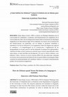 Research paper thumbnail of ¿Cómo hablan los chilenos? Conocer la historia de un idioma para traducir. Entrevista al profesor Darío Rojas