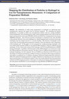 Research paper thumbnail of Mapping the Distribution of Particles in Hydrogel in Use for Nanoplasmonic Biosensors: A Comparison of Preparation Methods